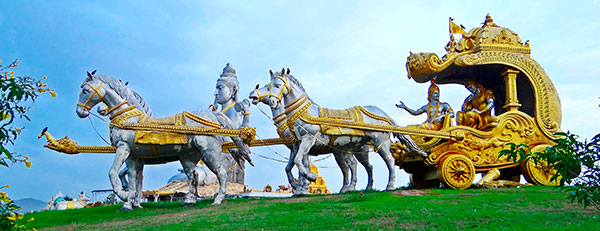 krisna y arjuna